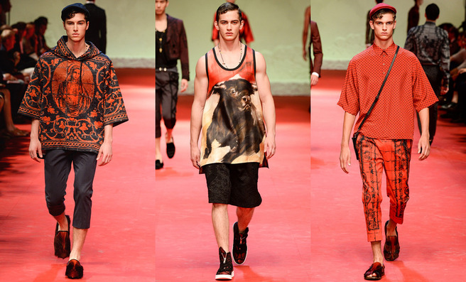Dolce & Gabbana menswear - 2015