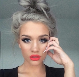  -  -    #grannyhair