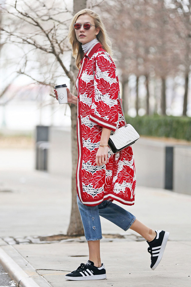     Ermanno Scervino,  adidas Gazelle    Miu Miu  -