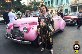 Chanel In Havana For Karls Cruise Through Art Deco In Vintage Cars