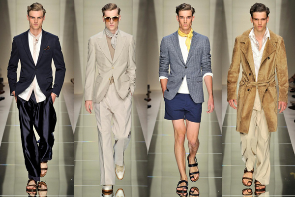 Показ мужской коллекции одежды весна-лето 2011