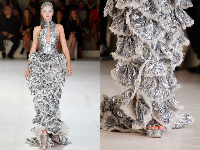 Alexander McQueen весна-лето 2012 Alexander McQueen весна-лето 2012