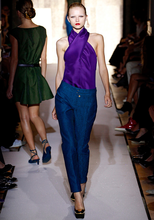 Yves Saint Laurent весна-лето 2012 Yves Saint Laurent весна-лето 2012