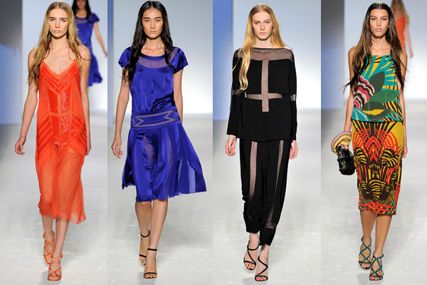 Женская коллекция одежды Alberta Ferretti весна-лето 2012