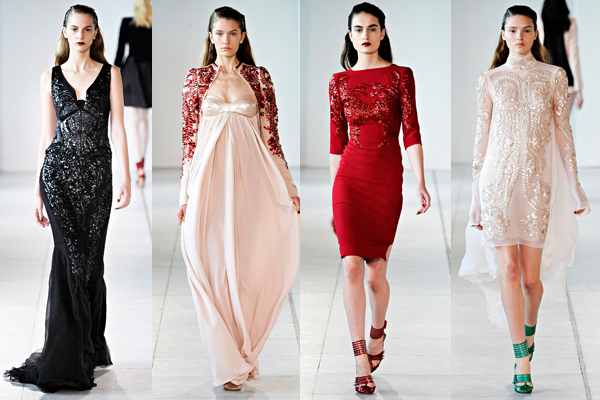 Женская коллекция одежды Antonio Berardi весна-лето 2012