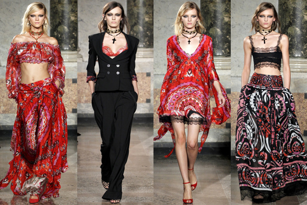 Женская коллекция одежды  Emilio Pucci весна-лето 2012