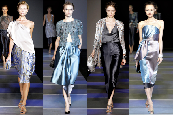 Женская коллекция одежды Giorgio Armani весна-лето 2012