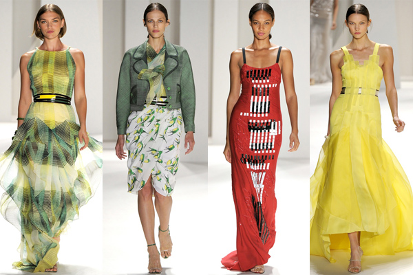 Женская коллекция одежды Carolina Herrera весна-лето 2012
