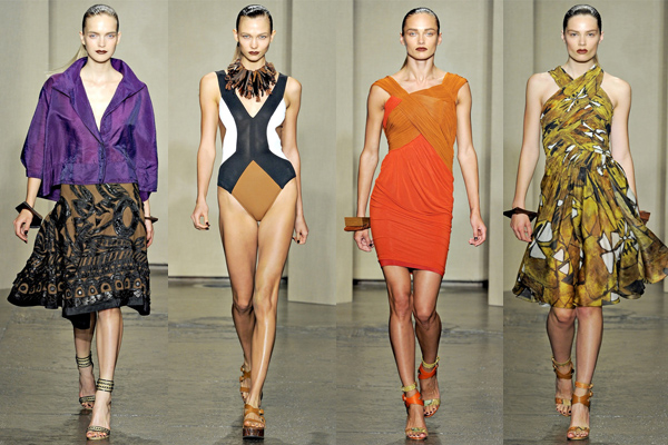 Женская коллекция одежды Donna Karan весна-лето 2012