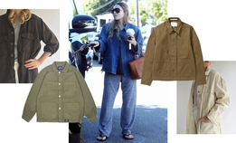 Рабочая куртка как у Эшли Олсен — идеальная вещь на раннюю осень