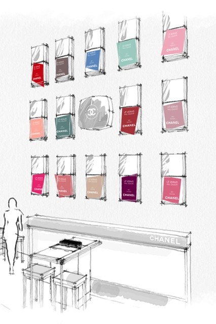  nail bar Chanel  