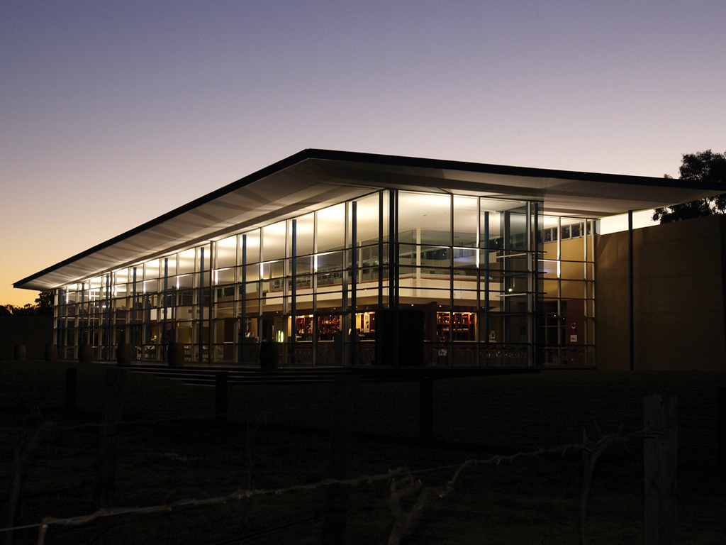 Jacob's Creek Visitor Centre at Night
